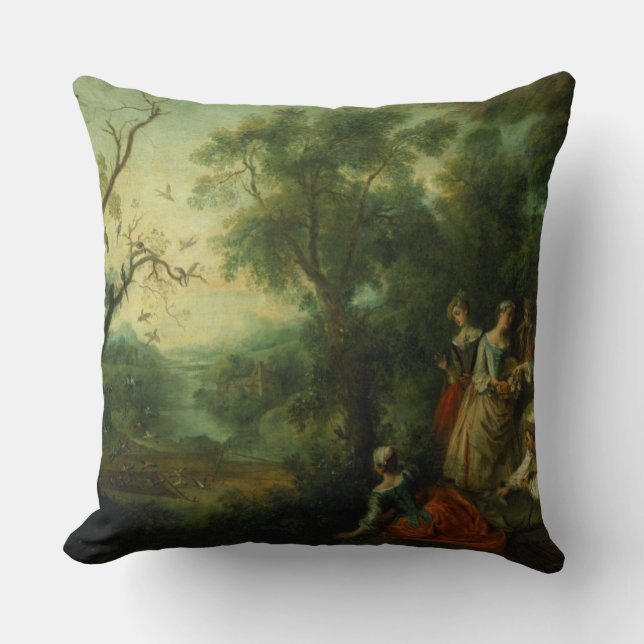 Coussin Ressort, 1738 (huile sur la toile) (Recto)