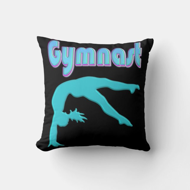 Coussin Ressort de gymnastique Départ Turquoise (Recto)