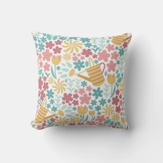 Coussin Ressorts floraux du jardin de printemps