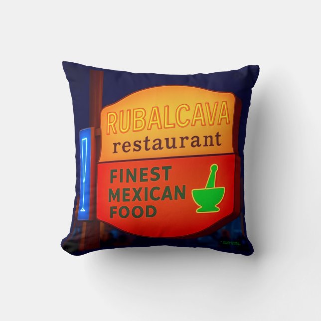 COUSSIN RESTAURANT RUBALCAVA - HANFORD 16X16 POUCE. (Recto)
