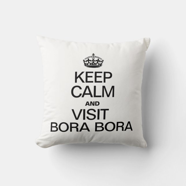 COUSSIN RESTEZ CALME ET VISITEZ BORA BORA (Recto)