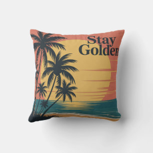 Coussin Restez Doré
