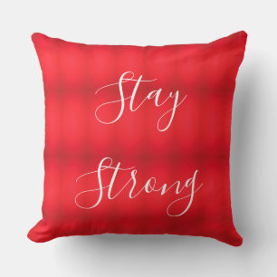Coussin Restez forts