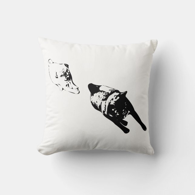 Coussin Restful Accent, Graphic Duo (Recto)