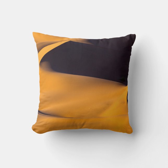 Coussin Résumé de dune de sable (Recto)