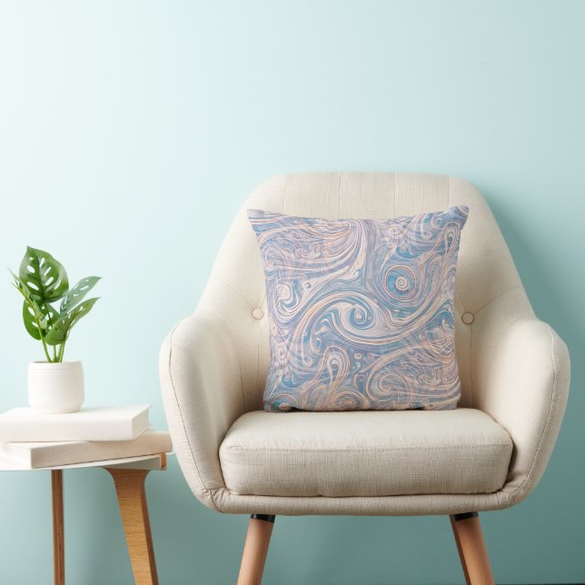 Coussin Résumé Spirales de l'énergie - modèle transparent  (Chaise)