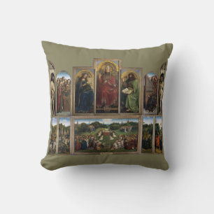 Coussin Retable de Gand, Frères Van Eyck