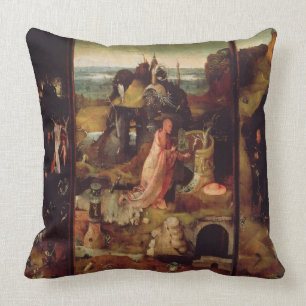 Coussin Retable des ermites (huile sur le panneau)
