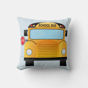Coussin Retour à l'autobus scolaire
