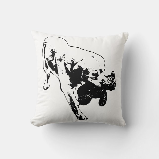 Coussin Retour Avec Joie (Recto)