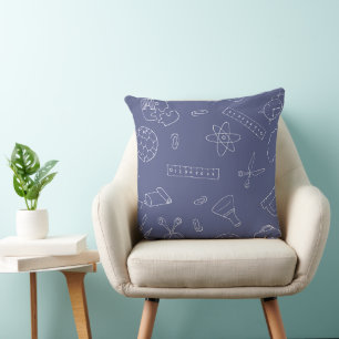 Coussin Retourner À L'École Fournitures D'Études, Retour À