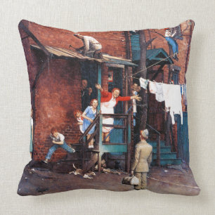 Coussin Retours au pays G.I.