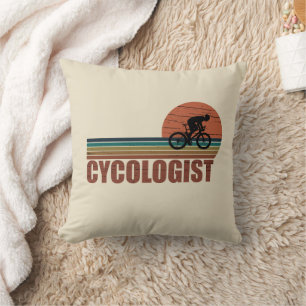 Coussin Retraite de cyclisme drôle - Vieux Cycologue 