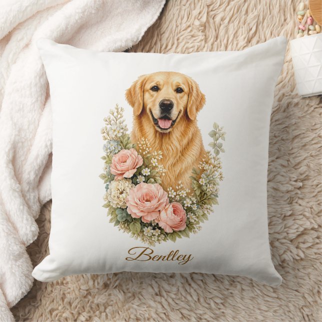 Coussin Retriever doré (Couverture)