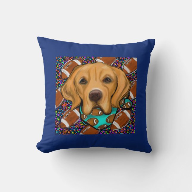 Coussin Retriever du Golden (Recto)