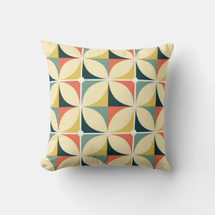 Coussin Retro 60's and 70's retro seamless pattern, vintag