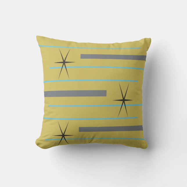 Coussin Rétro-atomique deux (Recto)