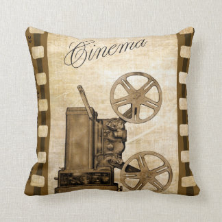 Coussin Rétro carreau de projecteur de film