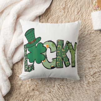 Coussin Rétro Chance Trèfle St. Patrick