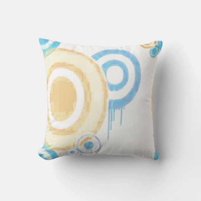 Coussin Rétro des années 1960 (Recto)