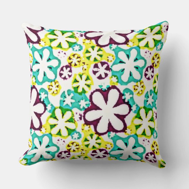 Coussin Rétro des années 1970 (Recto)