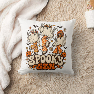 Coussin Retro Fantomatique SZN Fantômes | Halloween Groovy
