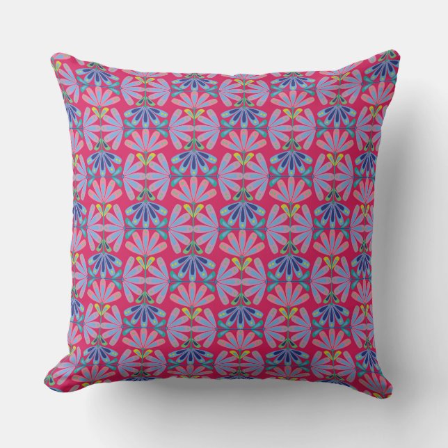 Coussin Retro Floral Series (Recto)