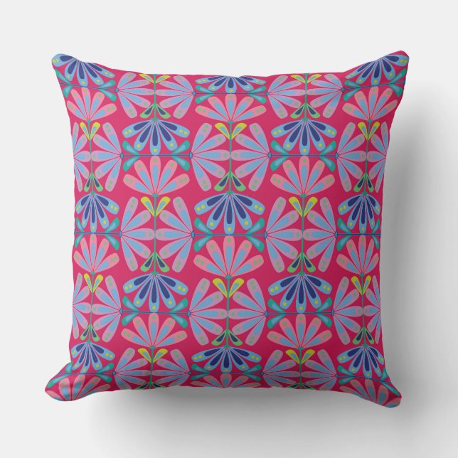 Coussin Retro Floral Series 01 (Recto)