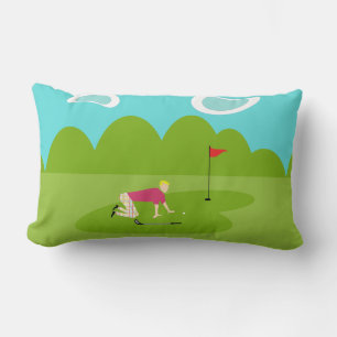 Coussin Retro Golfer Lumbar