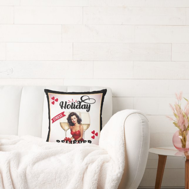 Coussin Retro Holiday Stress Reliever Pinup (Canapé)