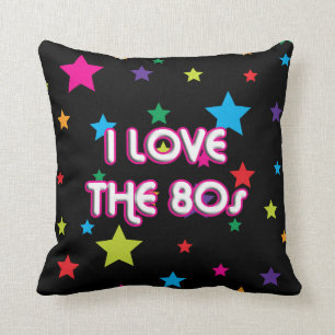 Coussin Rétro I amour de la culture pop les années 80