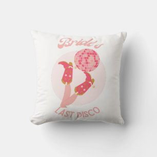 Coussin Retro les années 70 Bride's Dernier Disco Bachelor