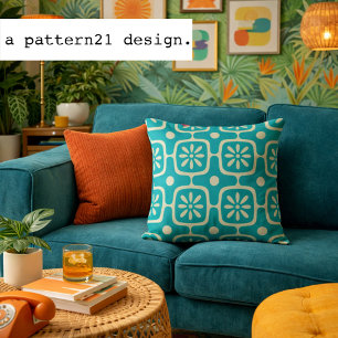 Coussin rétro moderne