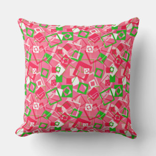 Coussin Retro Squares Pattern