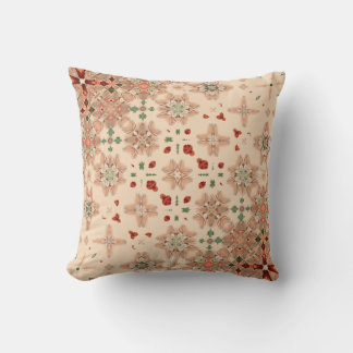 Coussin Retro Style Cross Weight Motif géographique