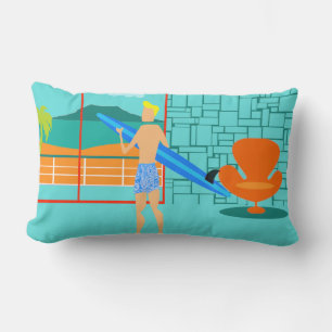 Coussin Retro Surfer Dude Lumbar