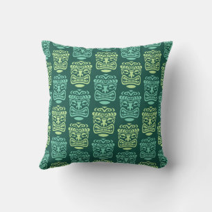 Coussin Retro Tiki Beach Bar Motif