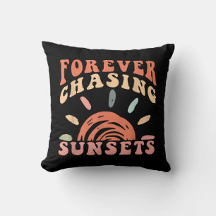 Coussin Rétro Vintage pour toujours Chasse Couchers de sol