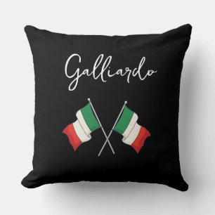 Coussin Réunion de famille du drapeau italien