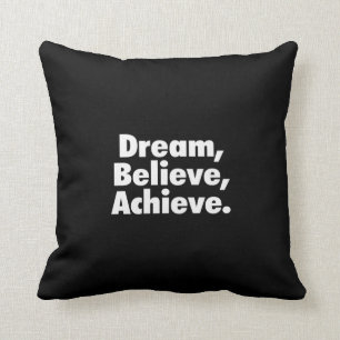 Coussin rêve croire