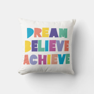 COUSSIN RÊVE CROIRE RÉUSSIR