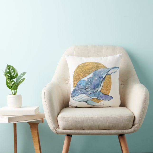 Coussin Rêve de baleines (Chaise)