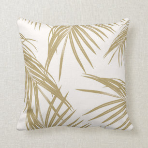 Coussin Rêve des Feuilles de la Palme d'Or #1 #tropical