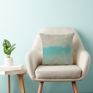 Coussin Rêve d'étincelles de mer de sirène d'océan 1