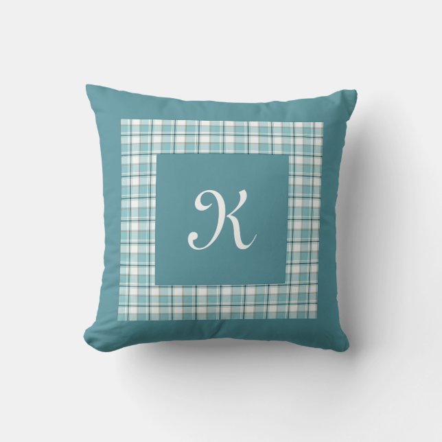 Coussin Rêve du ciel bleu monogramme' (Recto)
