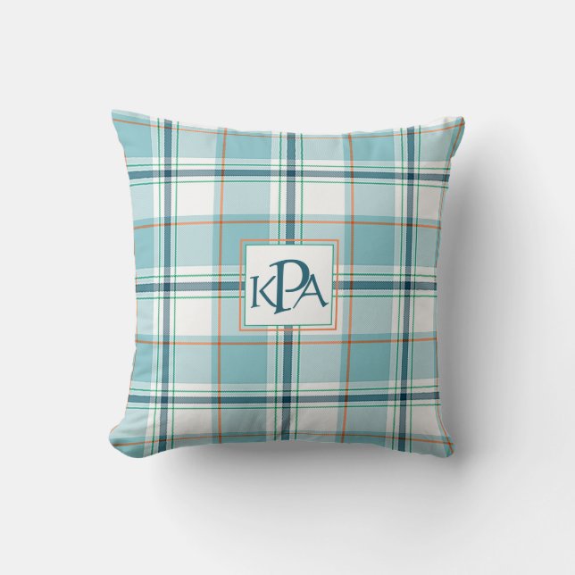 Coussin Rêve du ciel bleu monogramme' (Recto)