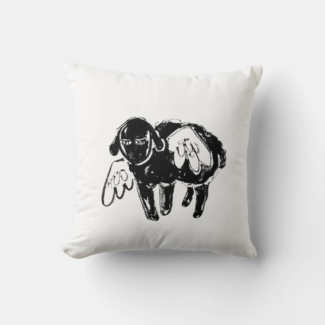 Coussin rêvé du mouton noir (Recto)