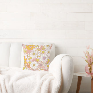 Coussin rêve floral romantique