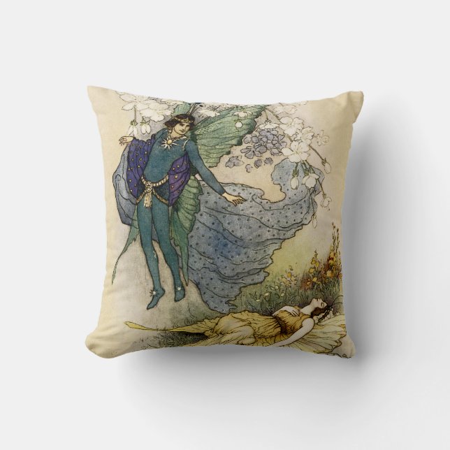 Coussin Réveille-toi quand quelque chose de vide est proch (Recto)