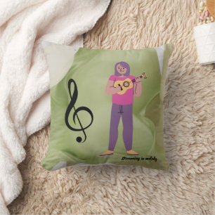 Coussin Rêver en Mélodie
